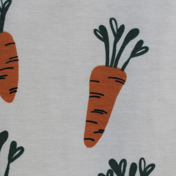 Kilim, Corail et Menthe, Jersey de Coton