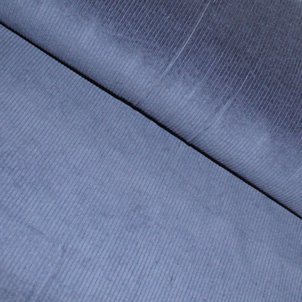 Corduroy, Blu navy, Velluto di cotone
