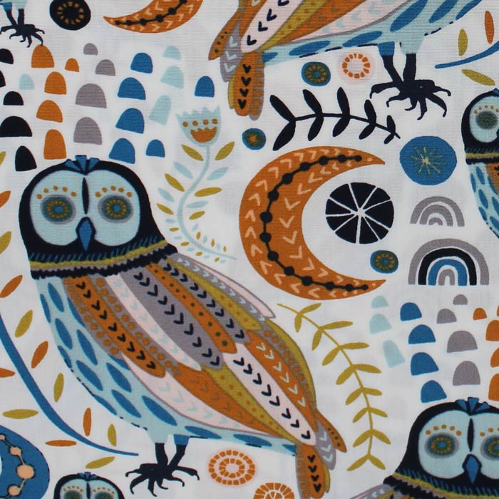 Fat quarter, Dingo, Multicolore, coton américain