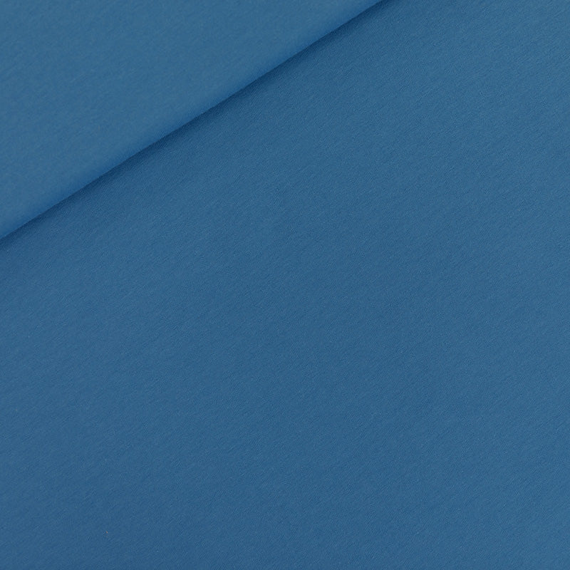 French terry, Pacific coast blue, felpa