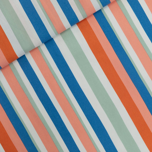 Zipopo, Blanc et bleu clair, coton français