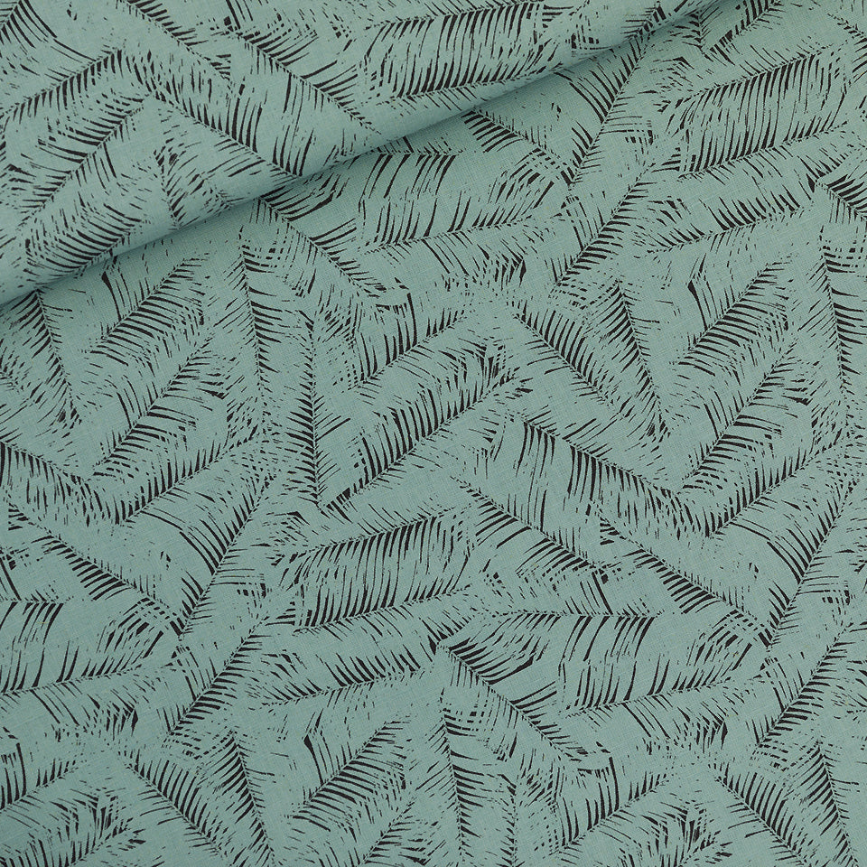 Abri feuilles, Surf vert, Lin et viscose