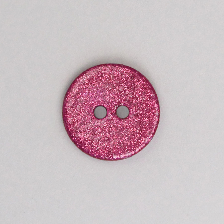 Bouton sequin magenta, nacre