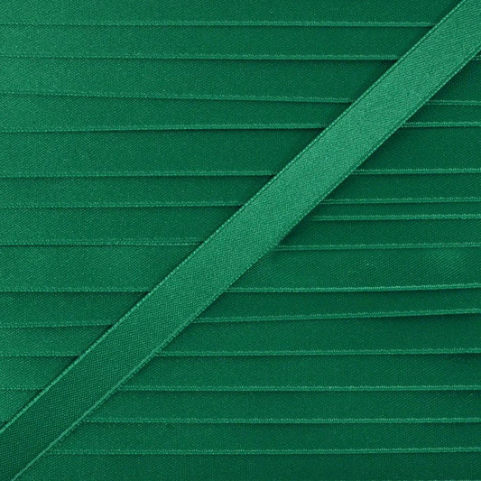 Nastro doppio raso smeraldo 10mm