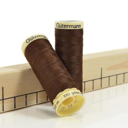 Fil à coudre Gütermann 406 Cacao