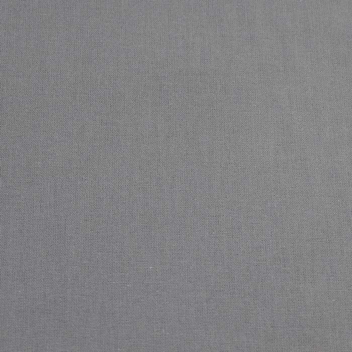 Coton uni gris perle