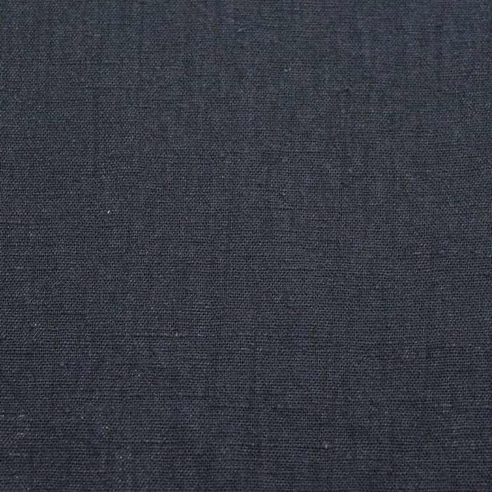 Misto lino cotone, stone washed, noir