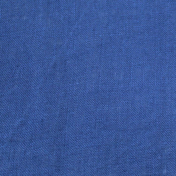 Chute de 230cm, 100% lin lavé, Indigo