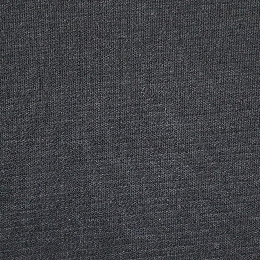 Ottoman, nero, maglina con lana